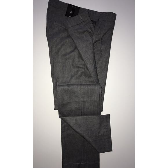 Boss Hugo Boss Rice2 Mens Wool Dark Gray Dress Pants Size 32R US NWT $175 - Picture 3 of 12